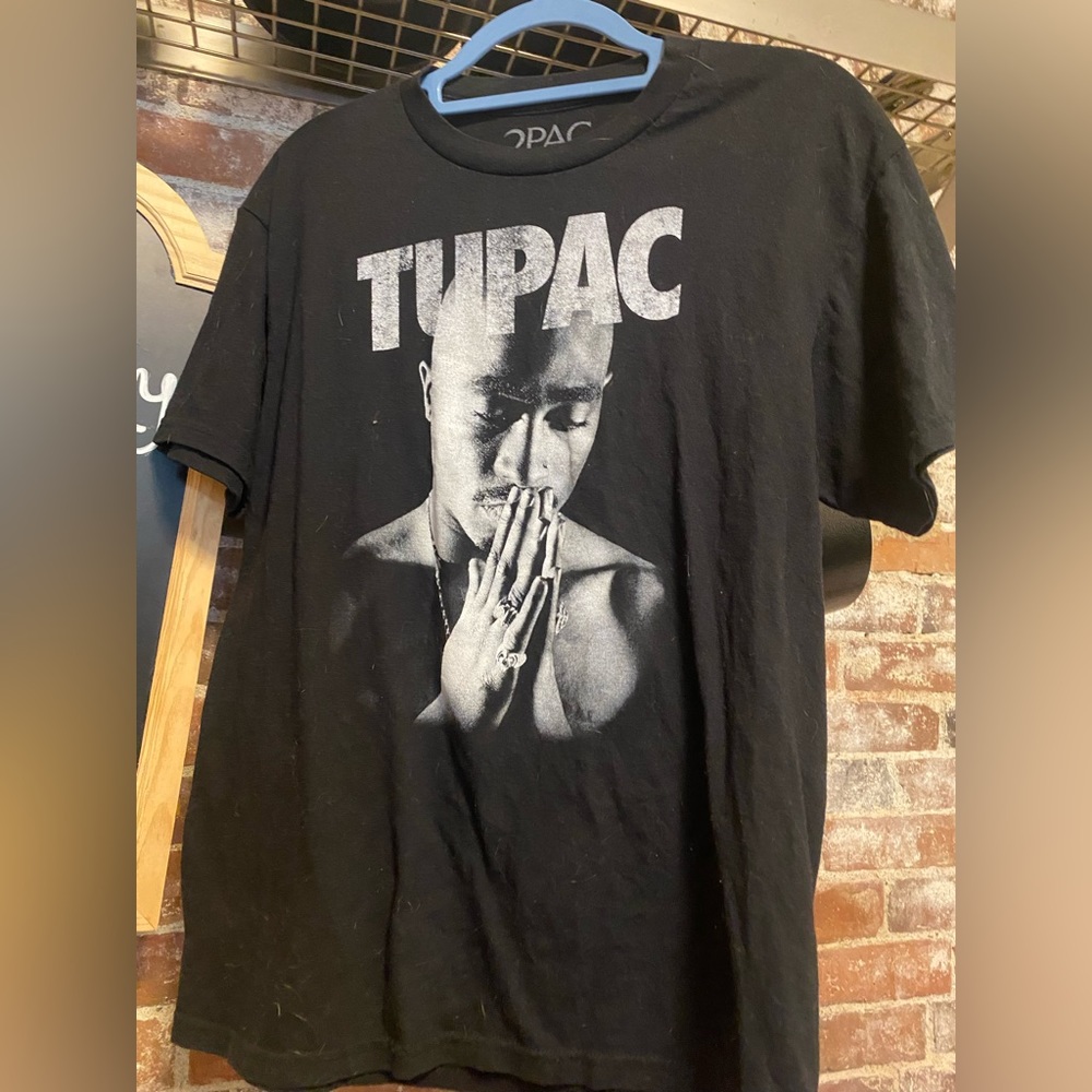 Tupac Tee Shirt (Black)